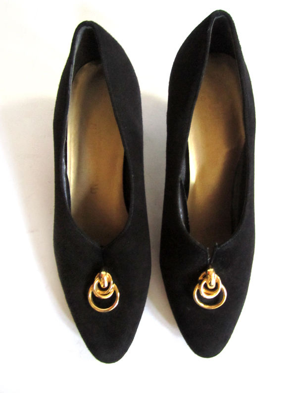 80s black shoes